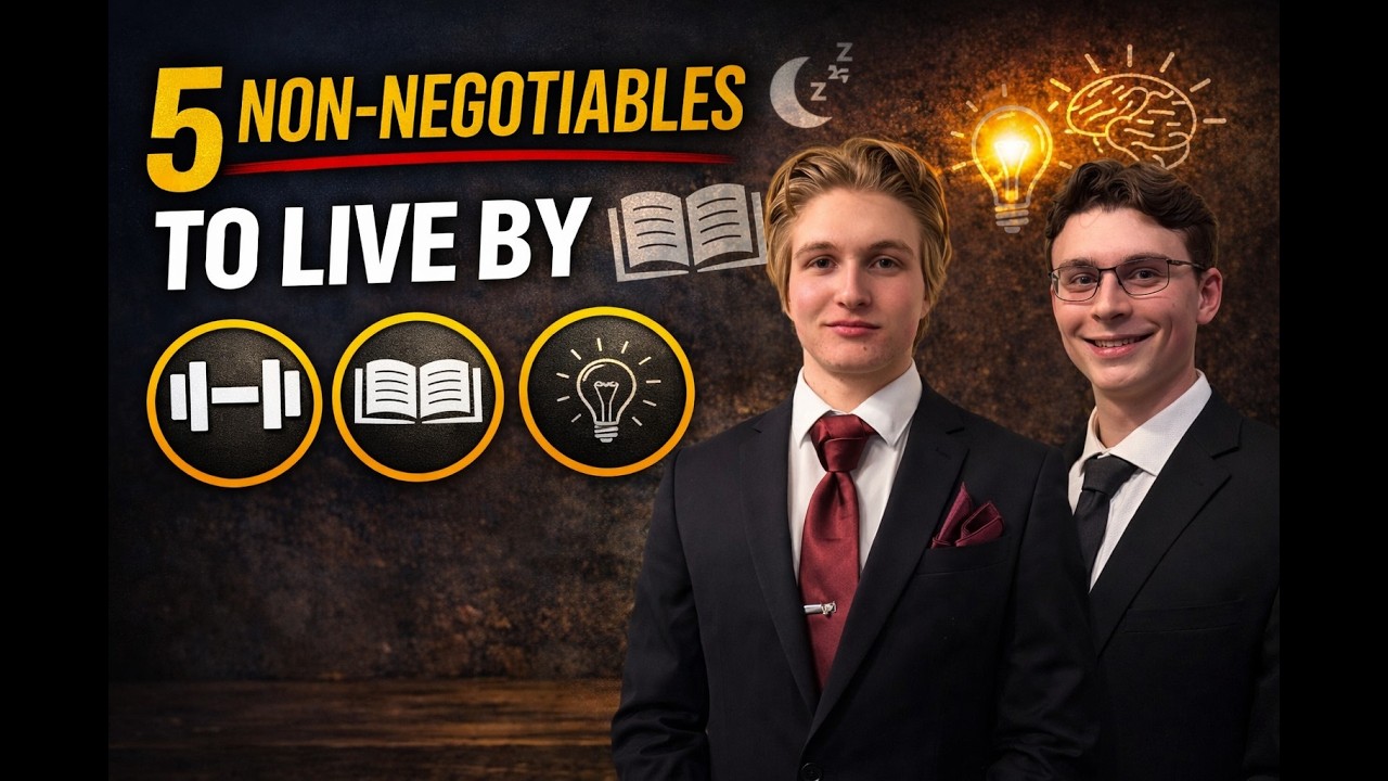 The 5 Non-Negotiables That Will Change Your Life (Build These Every Day)