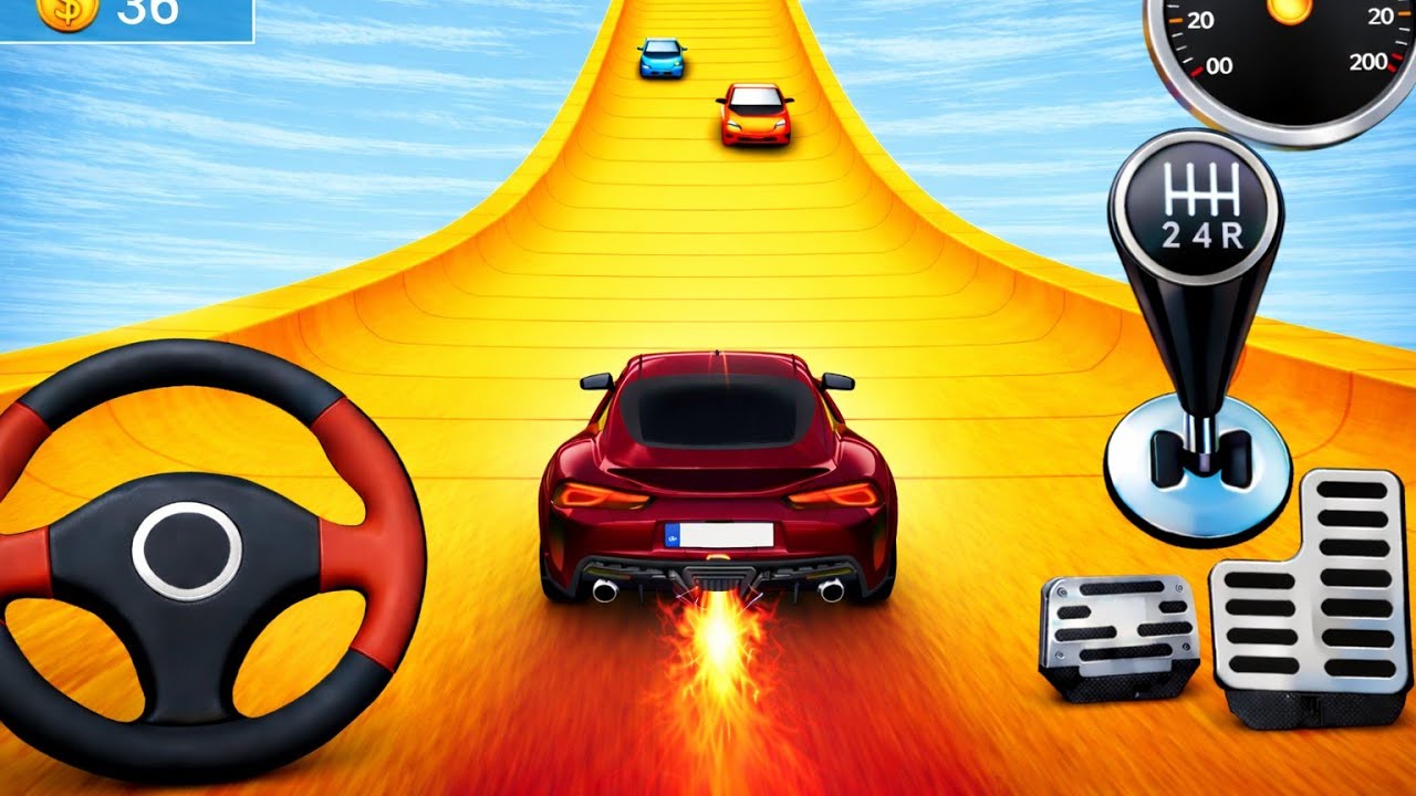 Ramp Car Racing Game - GT Stunt Car game - Android games - Car game 3d - Car Game 2026 - Best GAMING