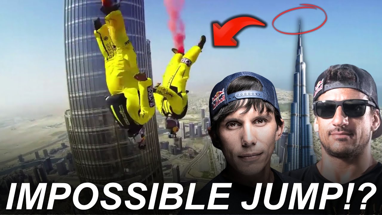 This UNREAL Base Jump Record From The Tallest Building In Dubai Is INSANE!