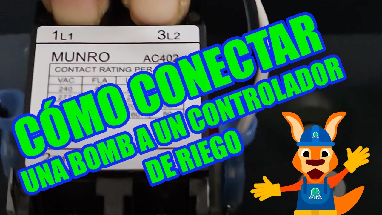 TUTORIAL | CÓMO CONECTAR UNA BOMBA A UN CONTROLADOR DE RIEGO