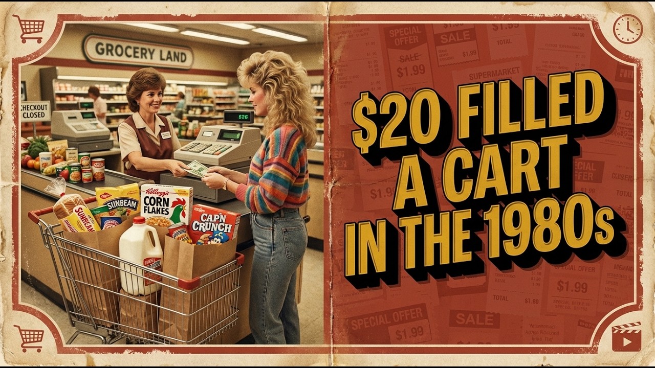 Grocery Shopping in the 1980s: When $20 Bought a Week of Food