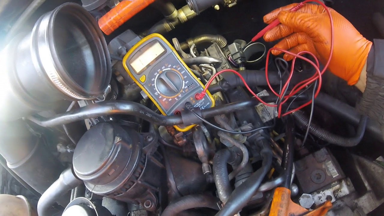 How to check the glow plugs Volkswagen Crafter / Как проверить свечи накала Volkswagen Crafter