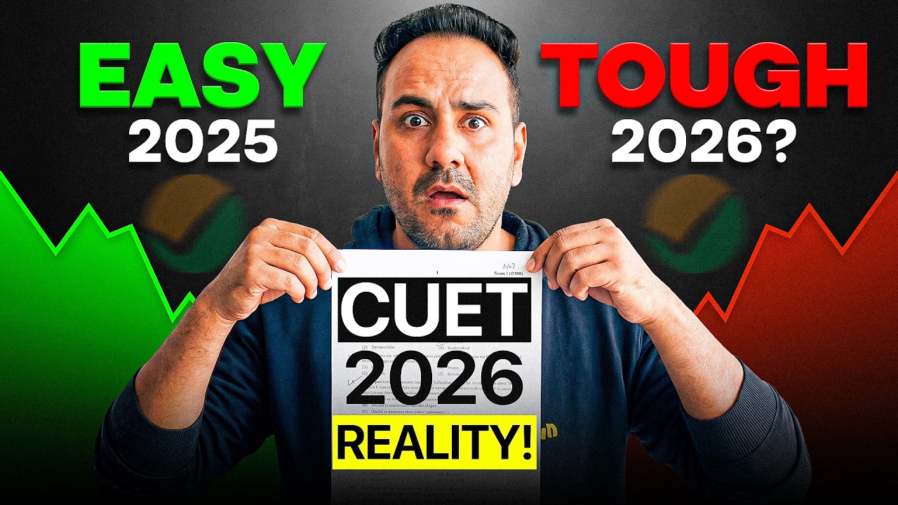 CUET 2026 Going to Be TOUGHEST Ever? (Brutal Reality)