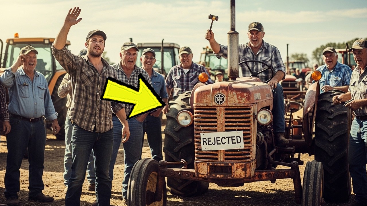 Young Farmer Buys a Rejected Farmall at Auction — What Happens Next Shocks Everyone