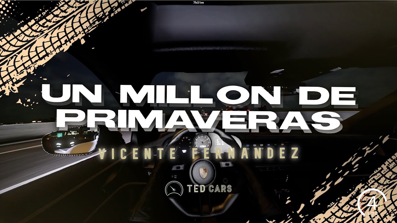 Vicente Fernandez - Un mill&oacute;n de primaveras (Letra)