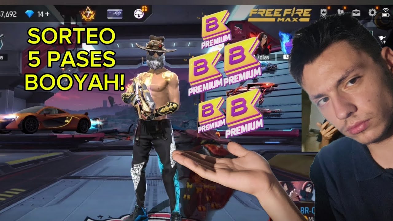 SORTEO 5 PASES BOOYAH EN FREE FIRE! #freefire 