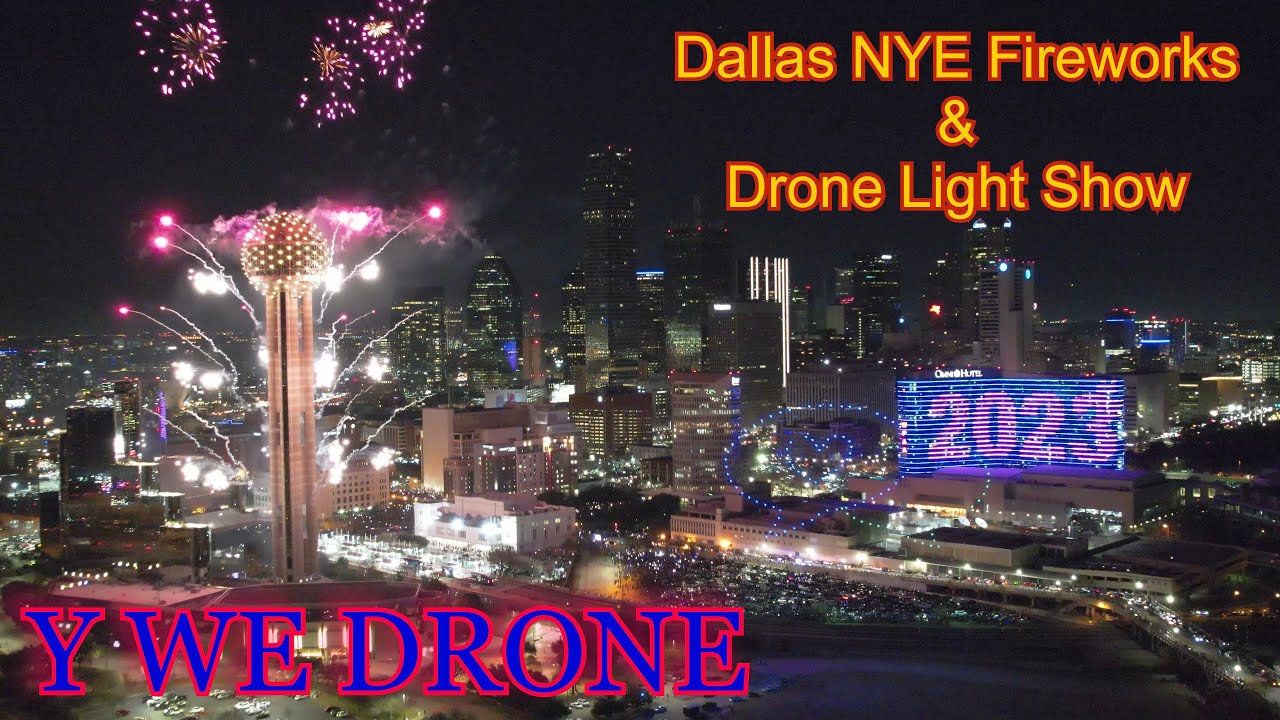 Dallas NYE Fireworks & Drone Light Show - 2023