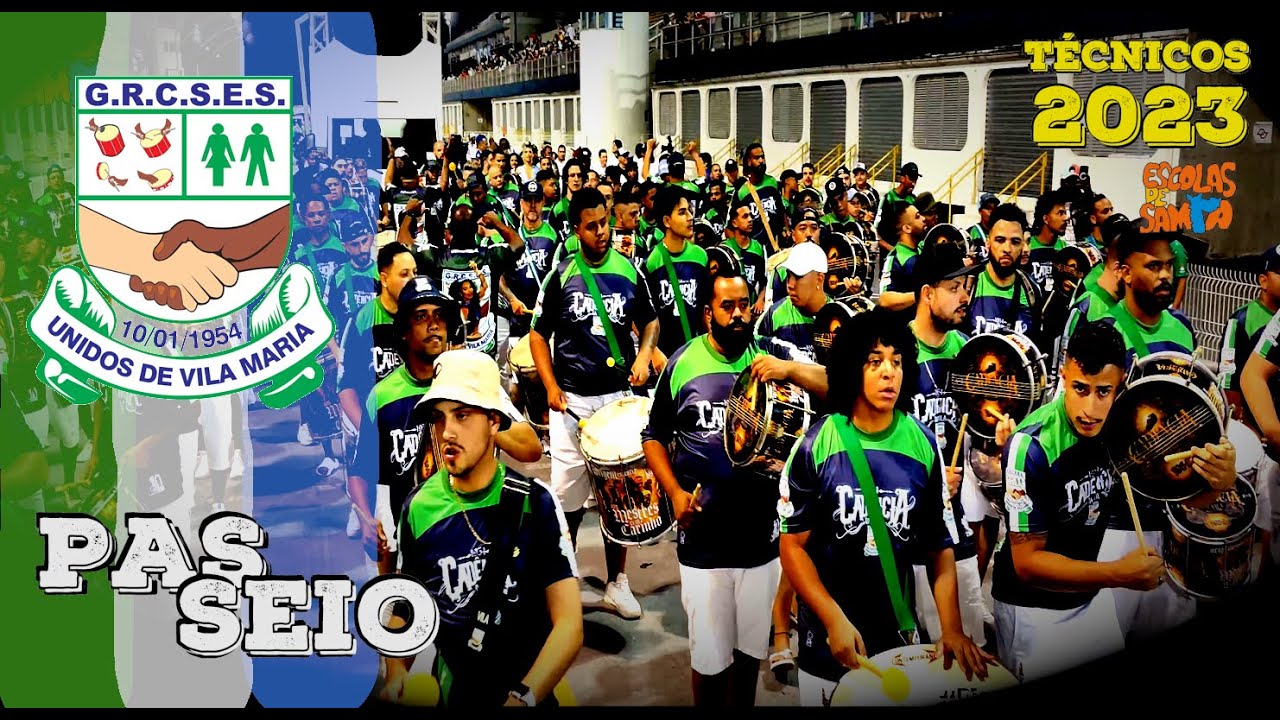 Vila Maria 2023 - Passeio pela Bateria Cadência da Vila - Mestre Moleza #PioneiroNoVídeoDosBreques
