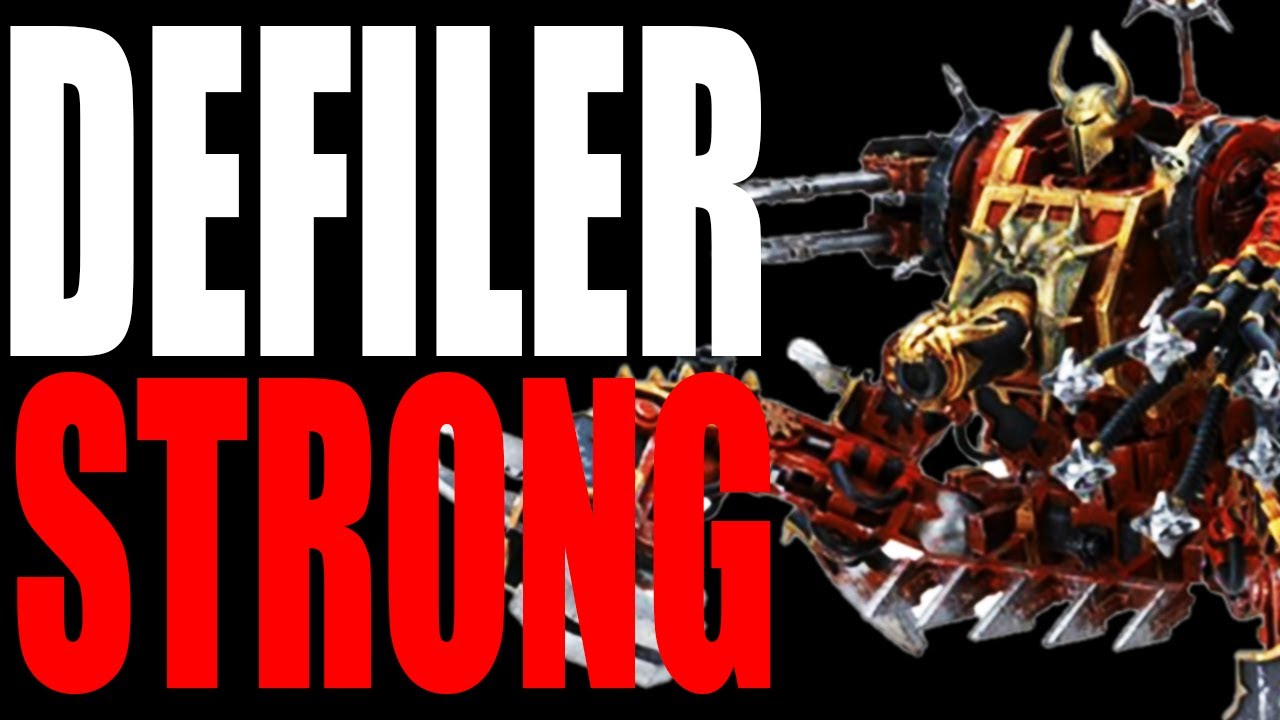 Defiler's are MONSTER in the new Codex Chaos Space Marines | warhammer 40k 10 edition