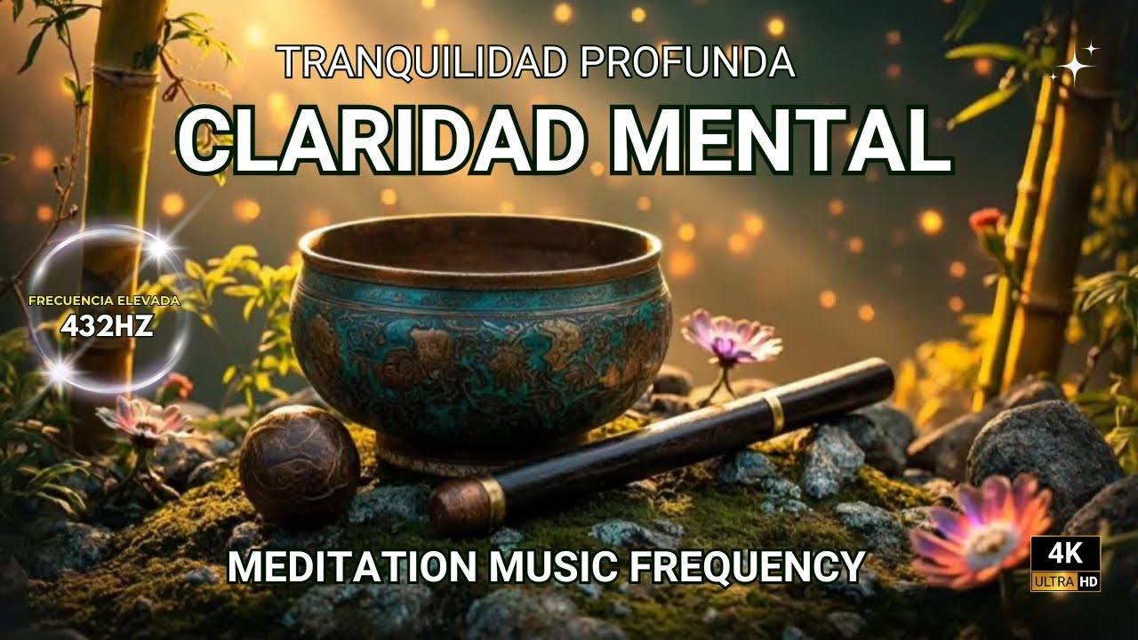 432Hz | Tranquilidad profunda y claridad mental | ALTA VIBRACIÓN | Healing Meditation Music