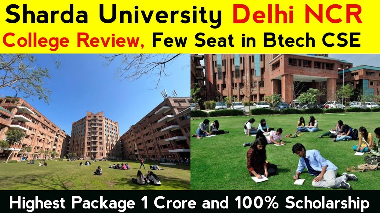 Sharda University - Admissions 2023 (Open), Courses, Fees, Placements, Cutoff, Scholarship