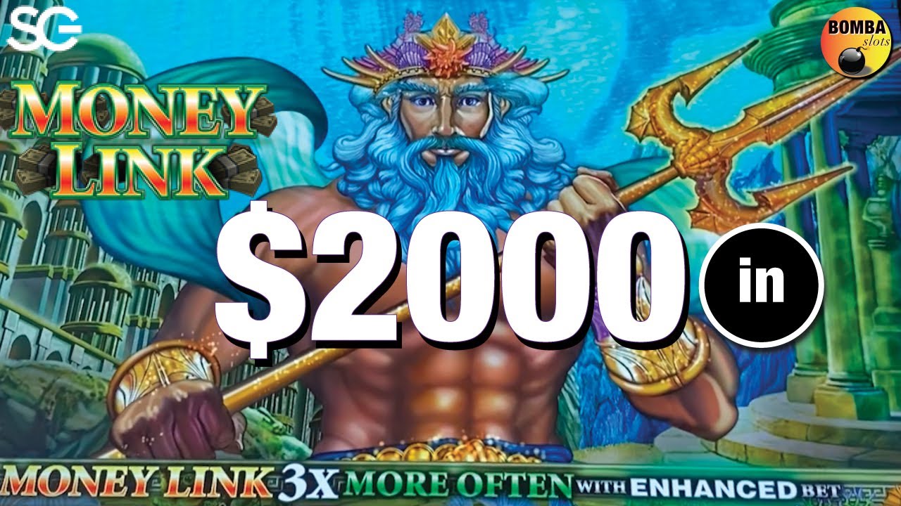 HIGH LIMIT 🔱 Neptune's Realm 🔱 Money Link - $2000 in & up to $60 BET$ - at The Cosmo in Las Vegas 🎰