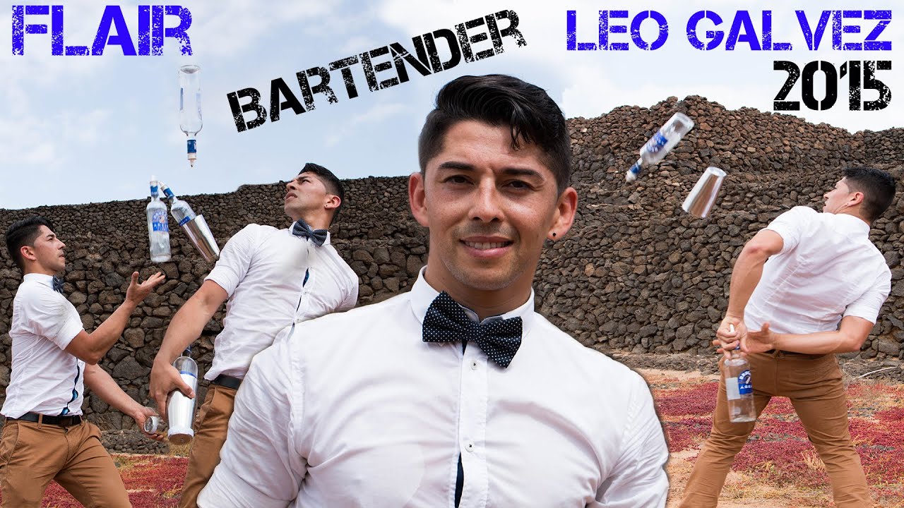 CAMPEON MUNDIAL COCTELERIA ACROBATICA - LEO GALVEZ - FLAIR BARTENDER -