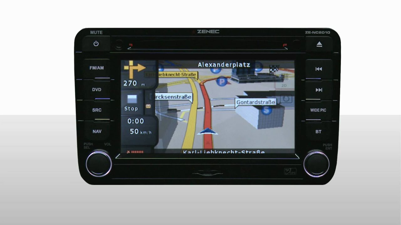 ZENEC EGO ZE-NC2010 navigation2 - english