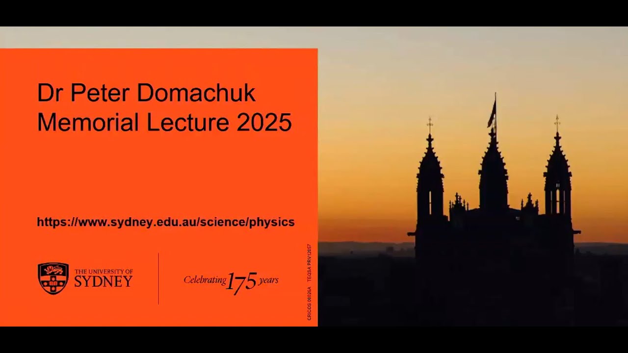 Dr Peter Domachuk Memorial Lecture: Heat, light, and passive cooling