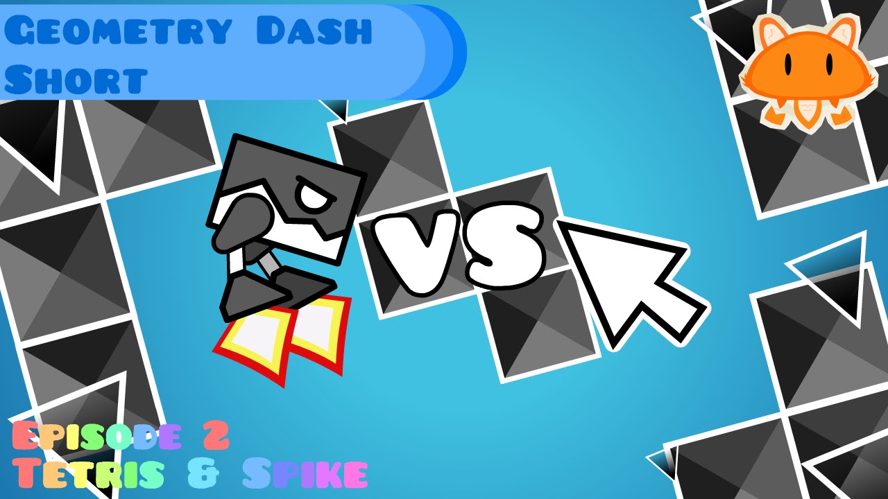 Geometry Dash Animation - Tetris and Spike