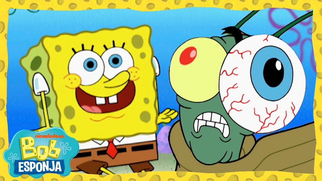 Bob Esponja | O Plankton clonou o olho do Bob Esponja?!  | Bob Esponja em Português