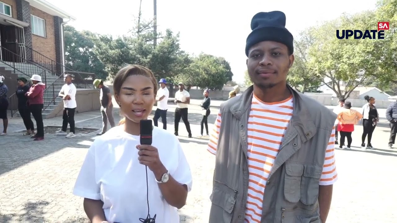 UpdateSA is at the Old Apostolic Church Bramley covering the 2024 South African General Elections