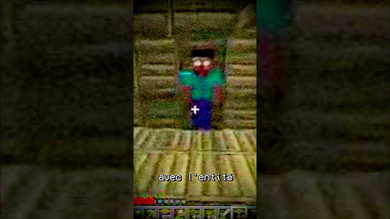 Le livestream perdu d'herobrine, retrouv&eacute; apr&egrave;s 14 ans #horror #creepy #creepypasta #minecraft