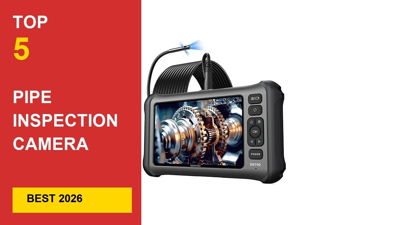 Best Pipe Inspection Camera With Monitor in 2026 - Expert Reviews in 2026