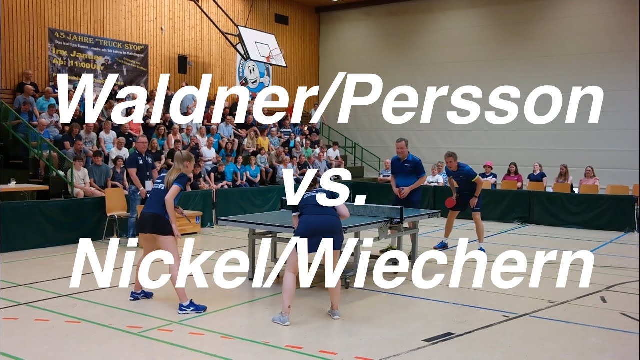 Waldner/Persson vs. Nickel/Wiechern | 75 Jahre TTC Drochtersen | 09.06.2023