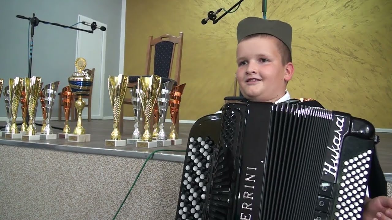 NAŠE NOTE I JA Nikola Ružić, 3. mesto u kategoriji petlića Vidovdanskog sabora harmonikaša u Sibnici