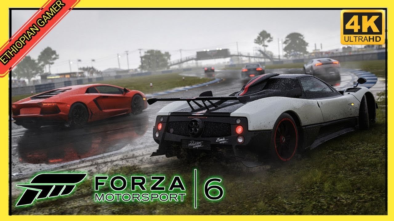 FORZA MOTOR SPORT 6 4k QUALITY GAMEPLAY ETHIOPIAN GAMER