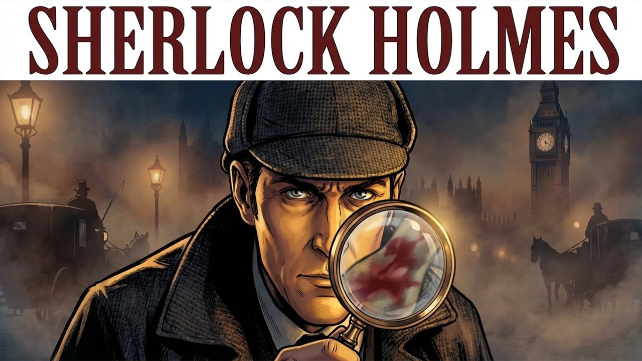 Sherlock Holmes - The Mystery of the Cashmere Coat | Gentle Detective Sleep Story