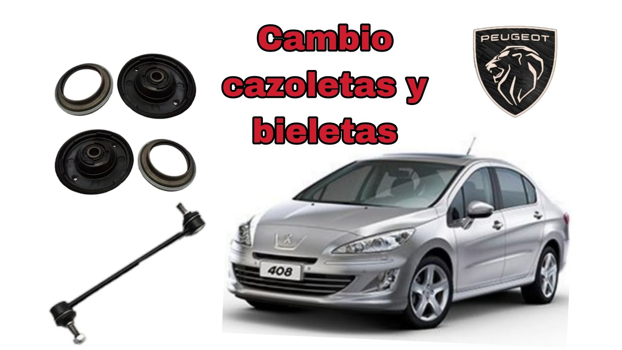 Cambio de cazoletas y bieletas Peugeot 408