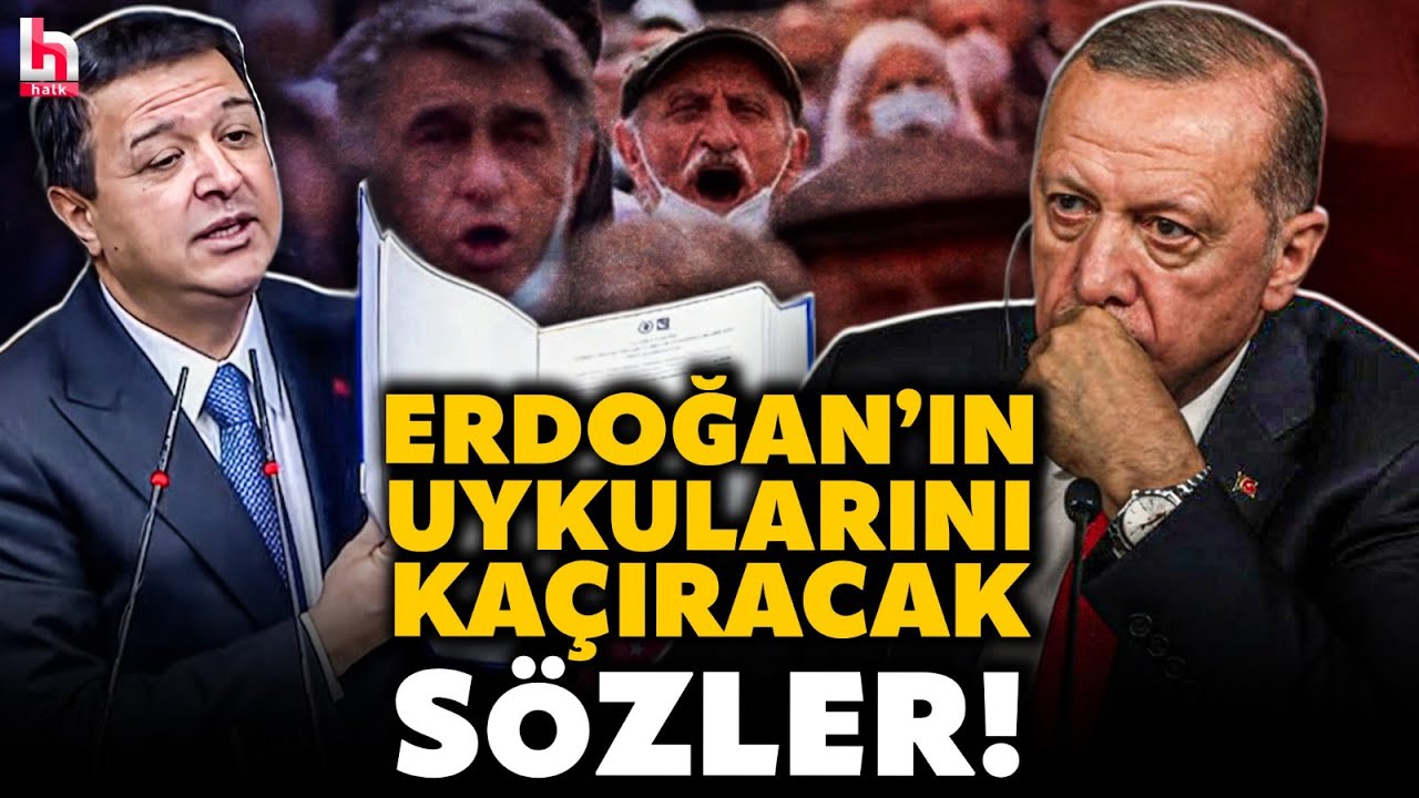 Mahmut Arıkan 1 milyon imza ile kürsüye çıktı! Emekliler için Saray'a verdi veriştirdi!
