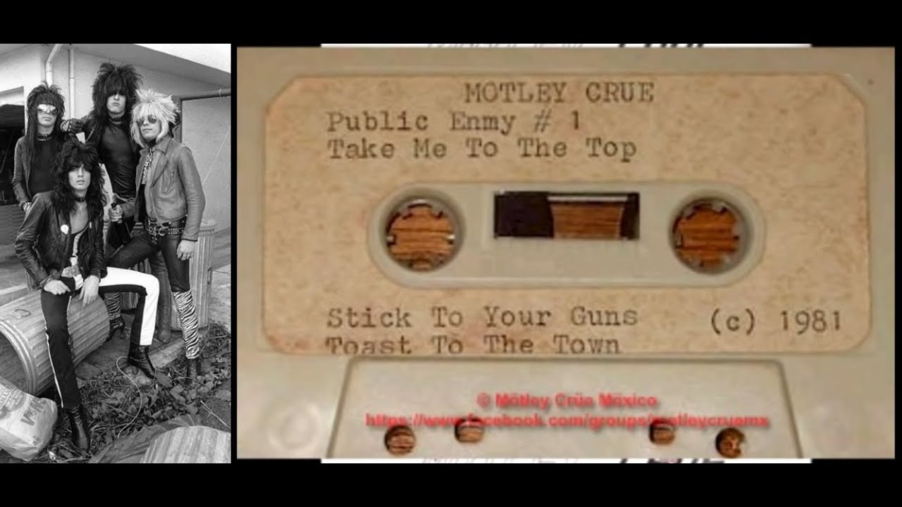 Mötley Crüe - First Demo (1981) K7 - Cassete