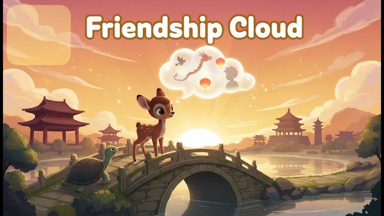 Bambi's Cloud of Friendship 🐾 My Best Friend story
