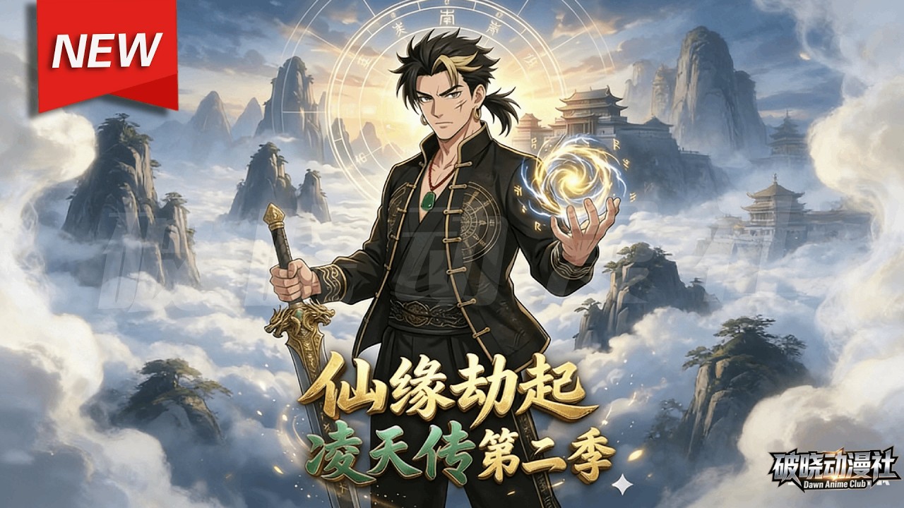 MULTISUB📢新番上线《仙缘劫起凌天传》第2季丨叶凌天然被神秘老者拐走苦修十年间，直到老者身死道消，终于下山，他祭出长剑，整个人化作一缕光而去，殊不知自己将会搅动一方风云！##破晓动漫社