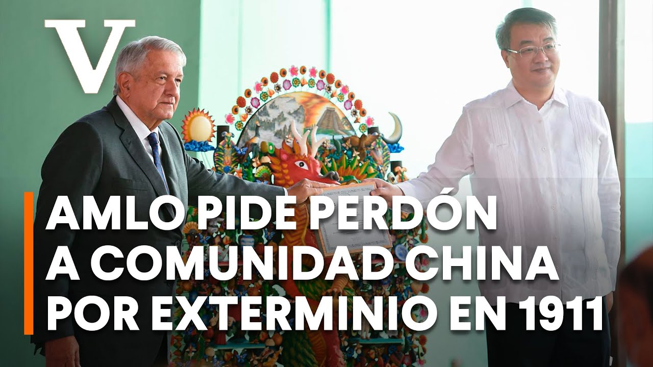 AMLO pide perdón a comunidad china por exterminio en 1911, en Torreón