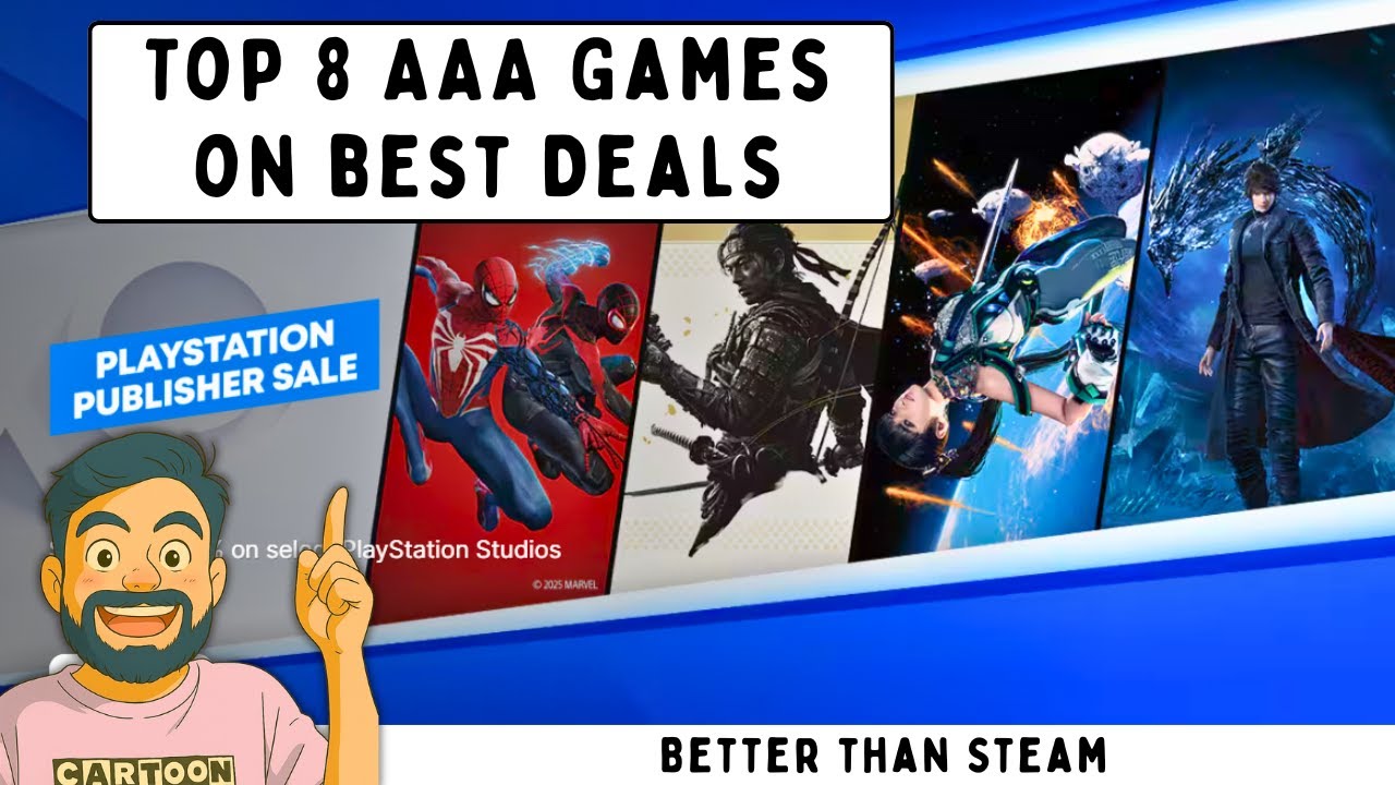 Get these top 8 Playstation PC games on discount at the Epic Games playstation publisher sale 2025 🔥