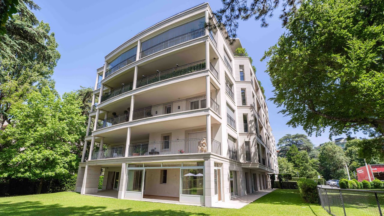 Dronestate 4k Advertising Video - Appartement in Geneva