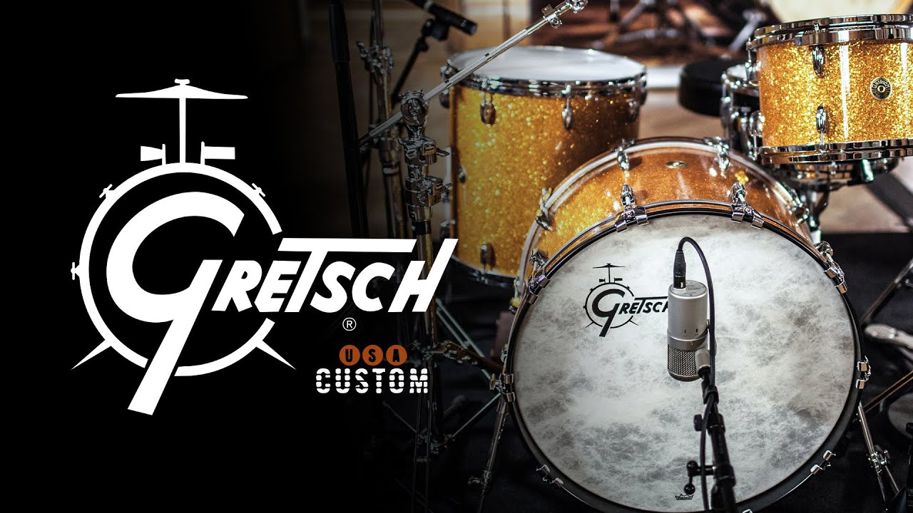 Gretsch USA custom & Paiste 602 modern essentials - David Anania for GEWA drums
