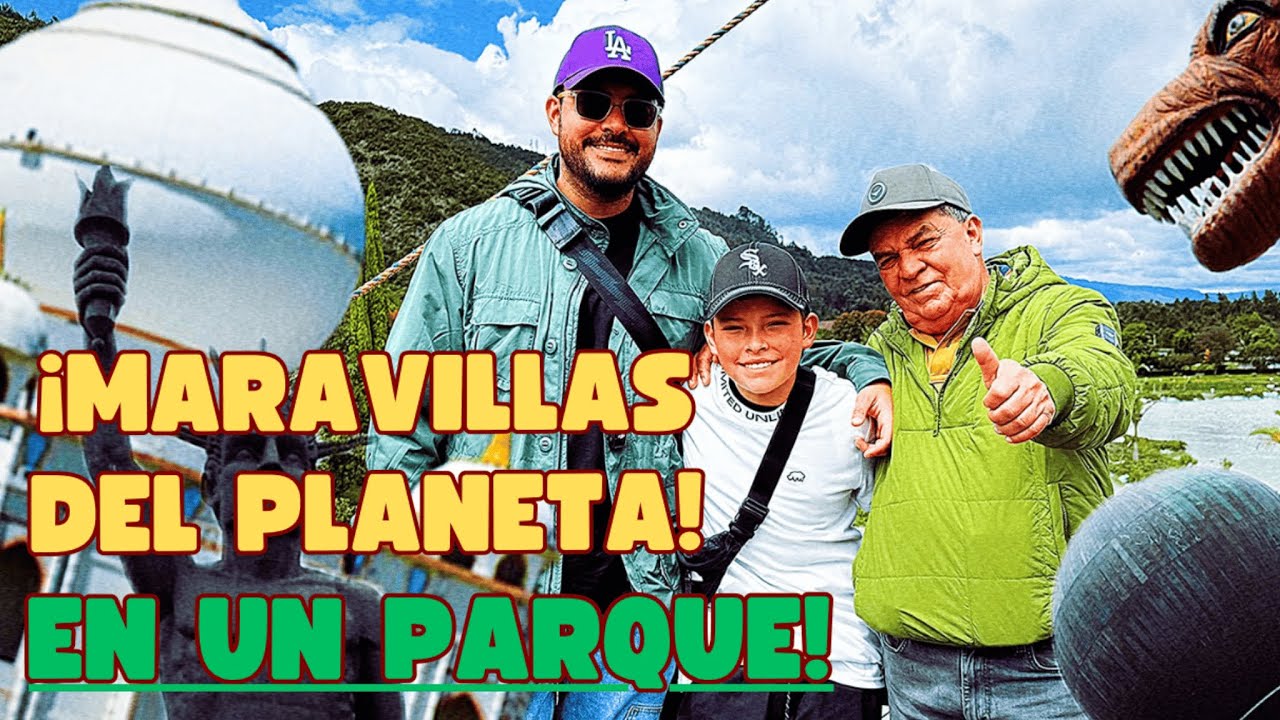 Las MARAVILLAS del PLANETA en un PARQUE - LOS CULEBREROS