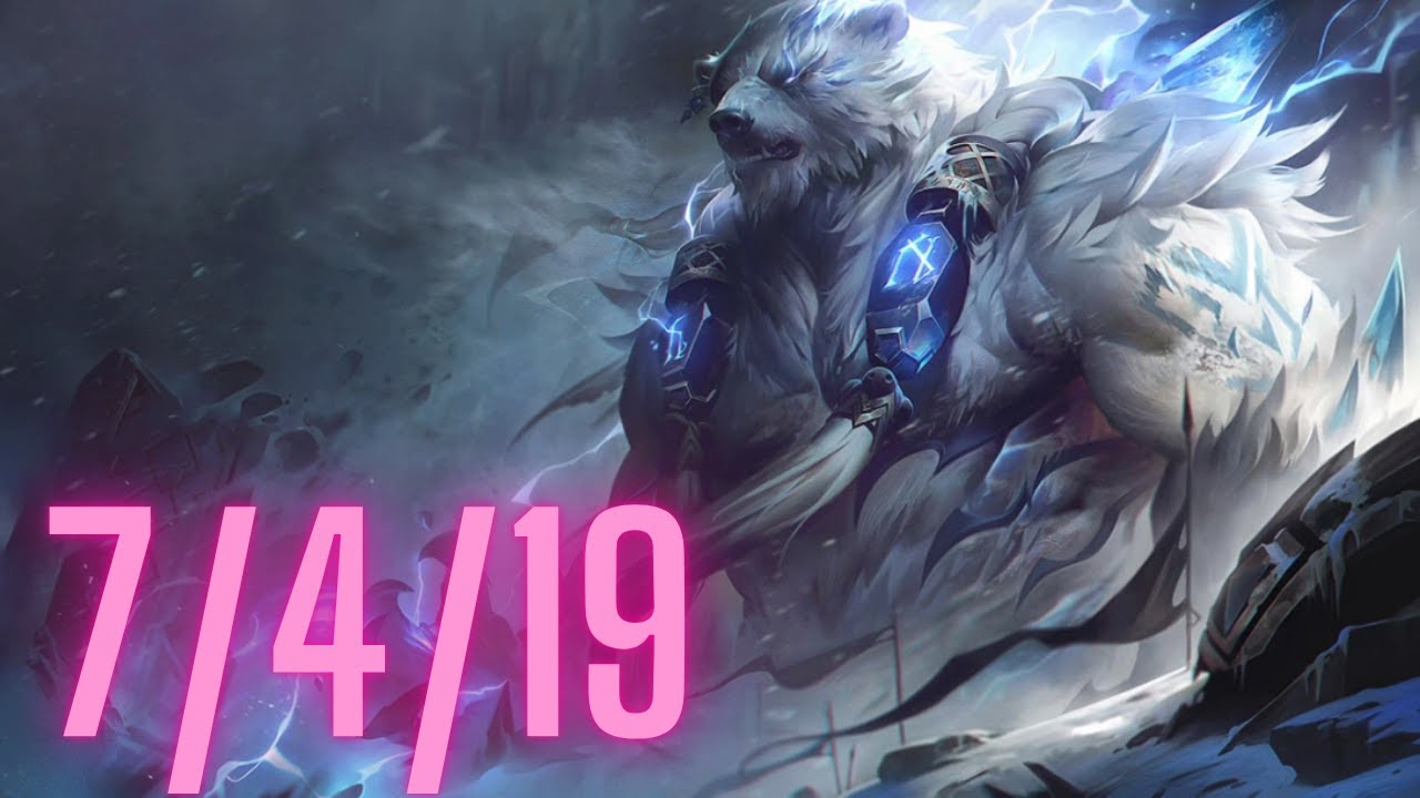 Volibear vs Nunu: 7/4/19