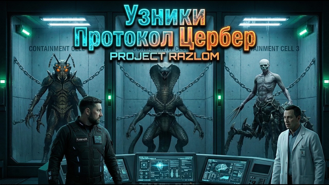 УЗНИКИ Протокол Цербер / Project Razlom #SciFi #ProjectRazlom #viral