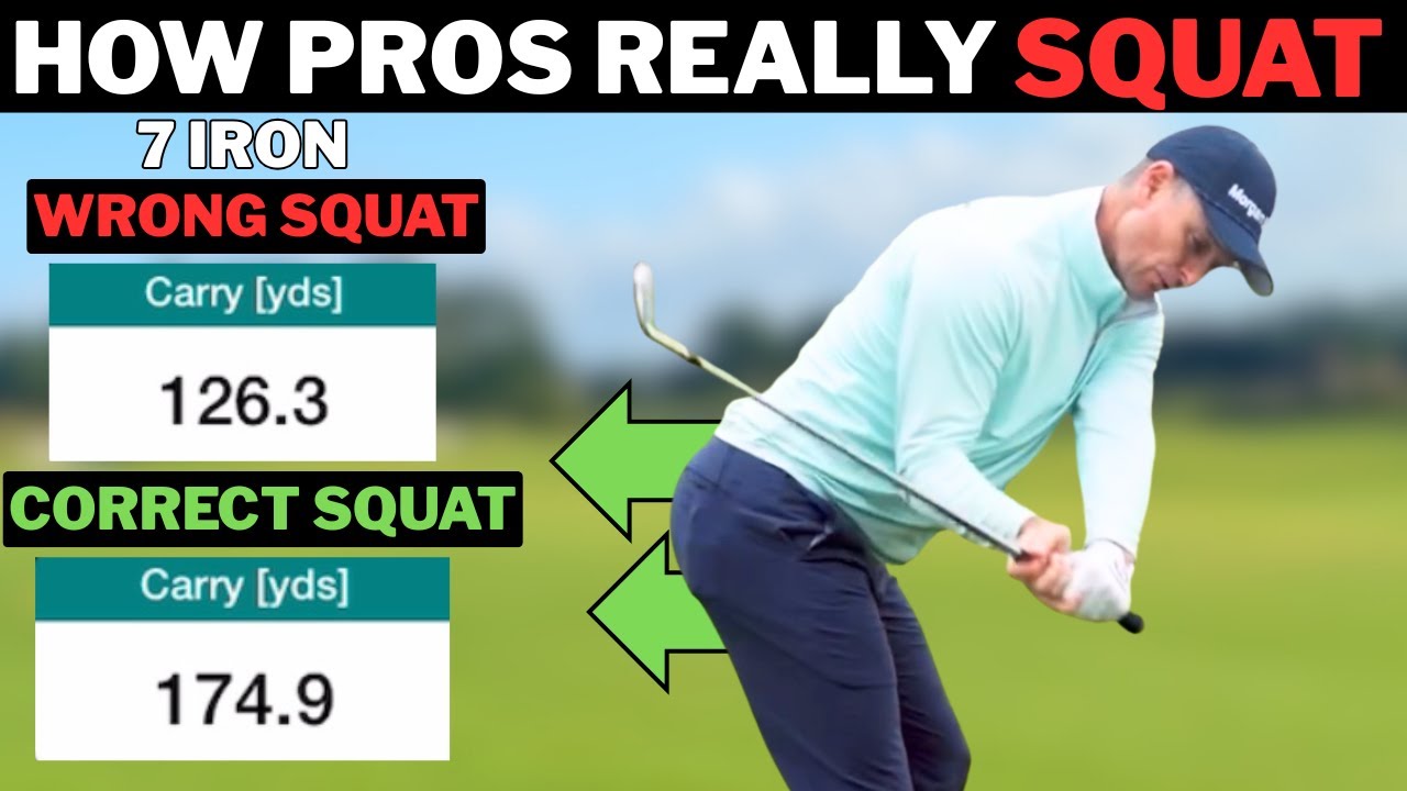 Your Downswing Will Always Be S**t Until You Learn To Squat Properly