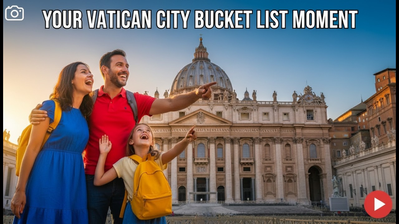 Epic trip to Vatican City!