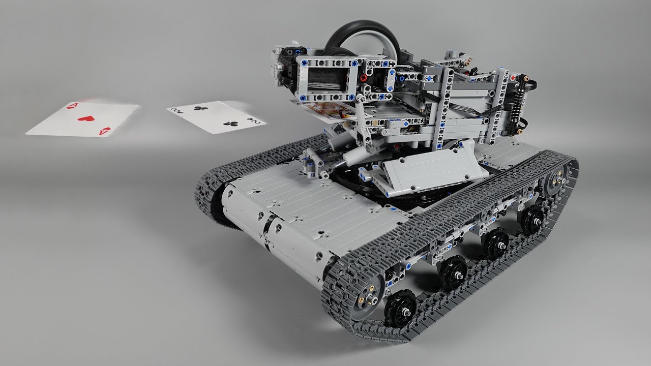 Building A Card Shooting Lego Tank