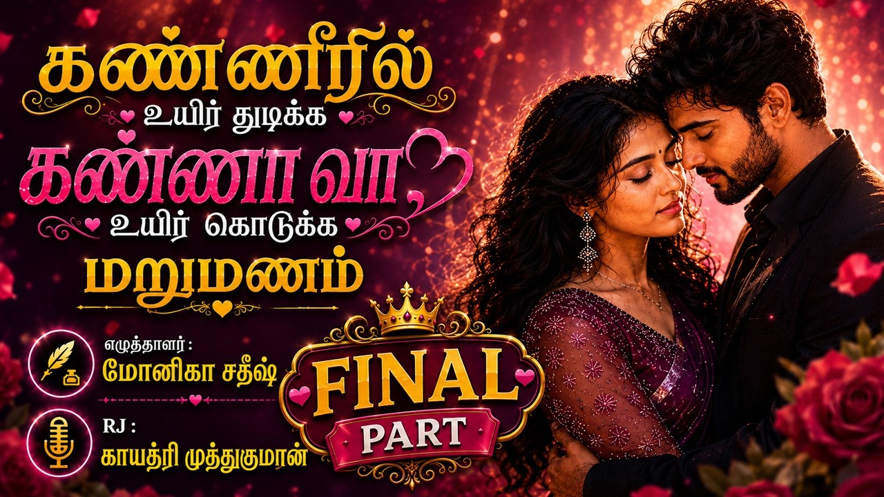 கண்ணீரில் உயிர் துடிக்க கண்ணா வா உயிர் கொடுக்க Final Part | Monica Sathish | #rjgayathrimuthukumaran