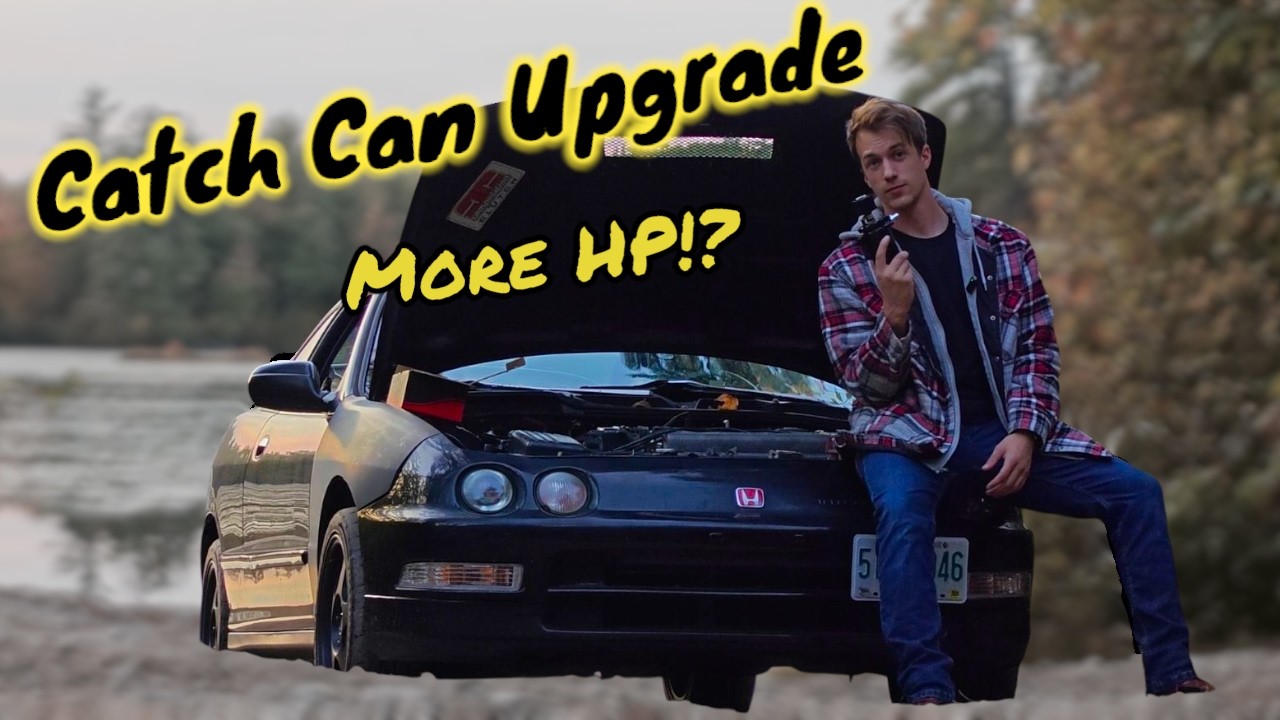 Oil Catch Can Upgrade: Acura Integra Project Car Pt: 7