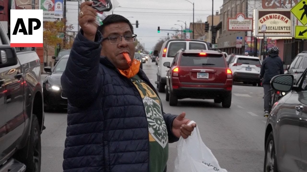 Whistles serve as sound of resistance to Chicago immigration crackdown