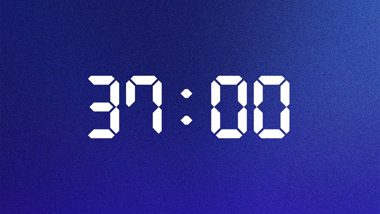 37 Minute Timer to Shift Your Brain Waves to Focus & Stay in Frequency | Deep State Edition | NX 🎵🎵
