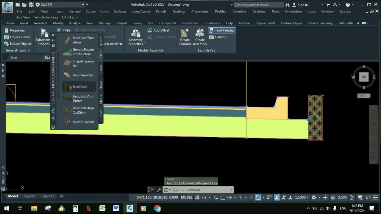 درس شانزدهم سیول تری دی  Civil 3D Lesson 16