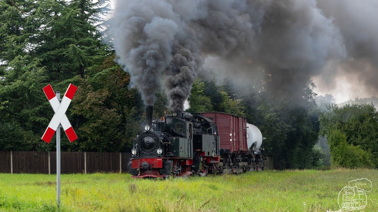 Güterzugeinsatz bei der Harzer Schmalspurbahn Hsb
