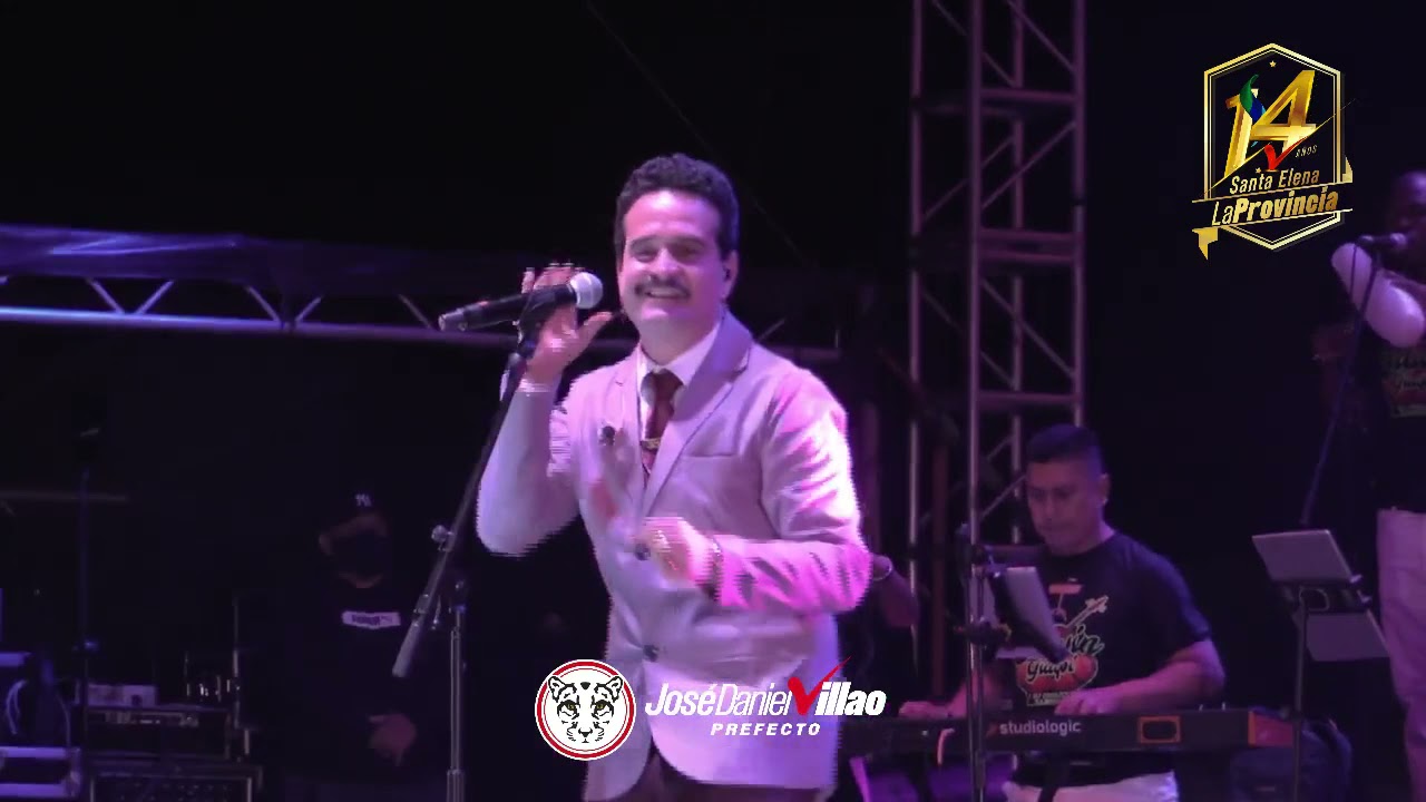 Concierto David Zahan 2021 celebrando 14 años de provincialización de Santa Elena